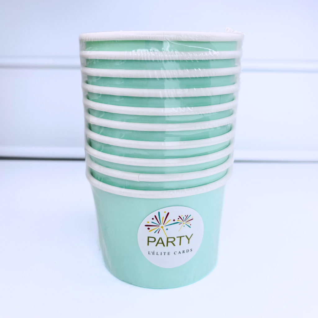 Vasos para helado Menta