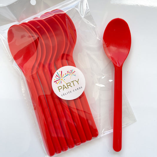 Cucharas bio roja