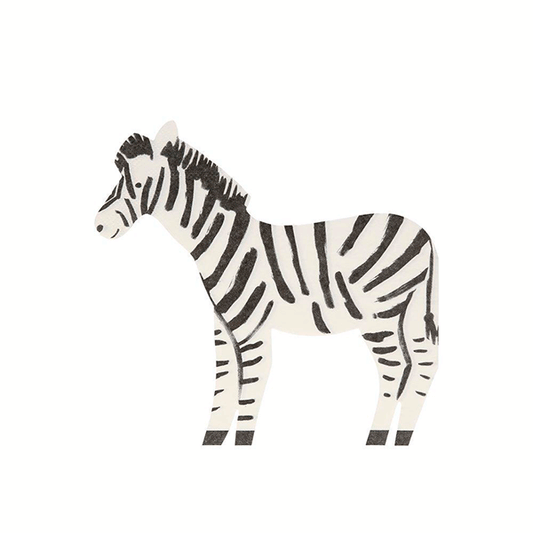 Servilletas Safari Zebra