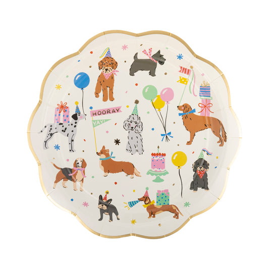 Platos Grandes Perros de Fiesta