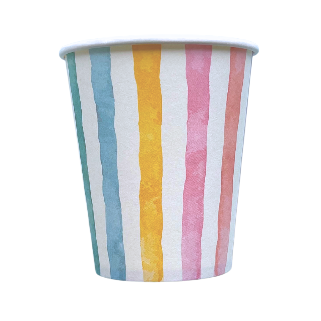 Vasos Rayas Colores