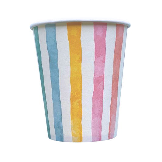 Vasos Rayas Colores