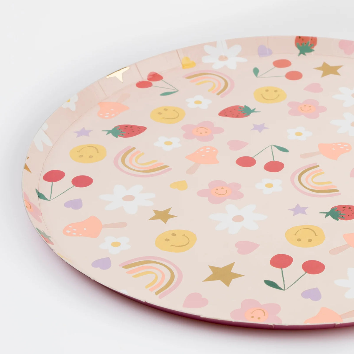Platos de Cena Iconos Carita Feliz