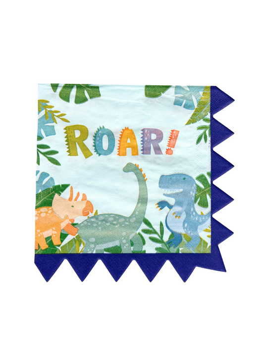 Servilletas Dino Roar
