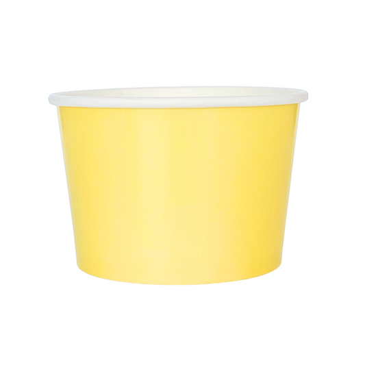 Vasos para helado Amarillo